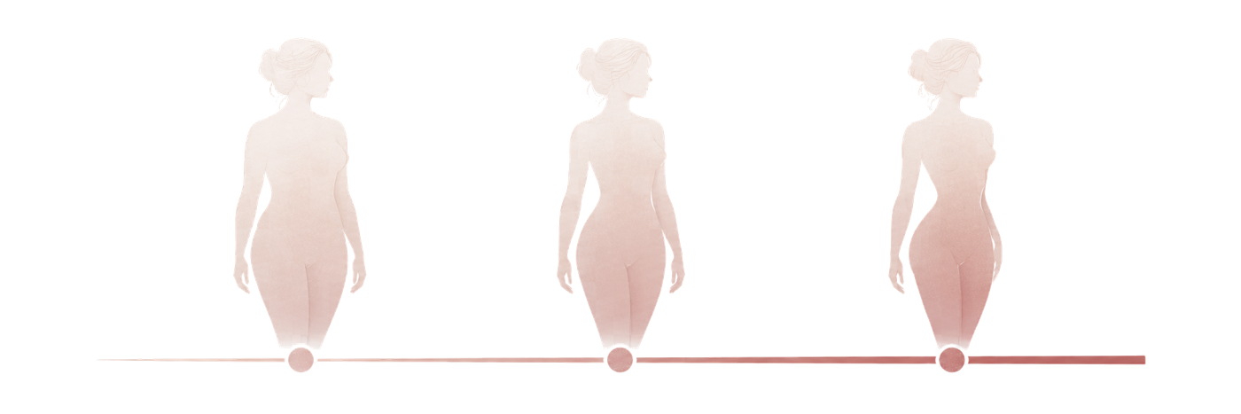 Evolución de la figura en 12 semanas